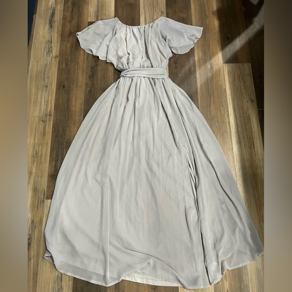 ASOS Dresses & Skirts - Goddiva London light gray Dress